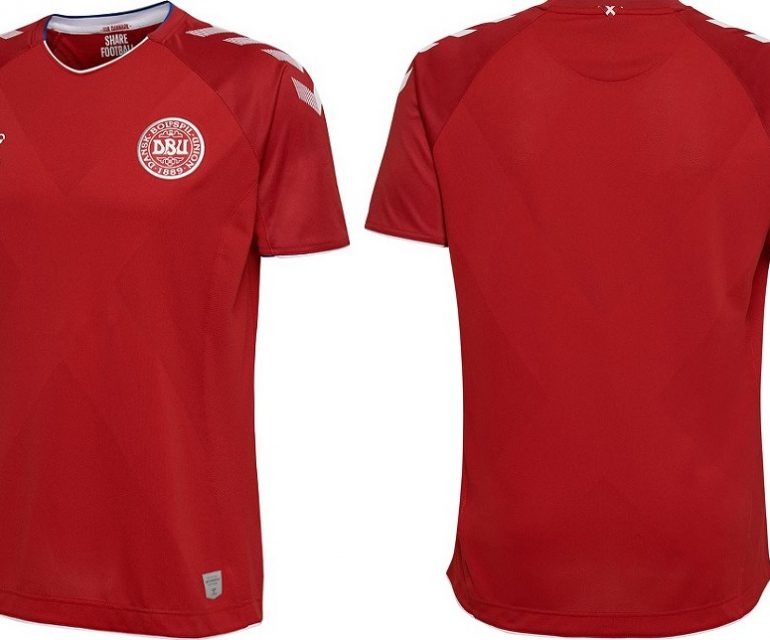 camisa seleção dinamarca