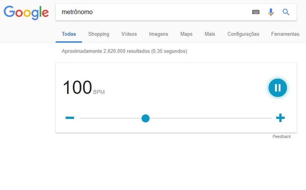 google metronomo