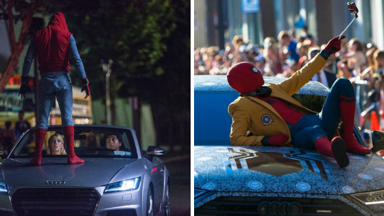 Hora do Homem 7 carros dos super-heróis que fizeram sucesso nas telonas Carro do Homem-Aranha Audi